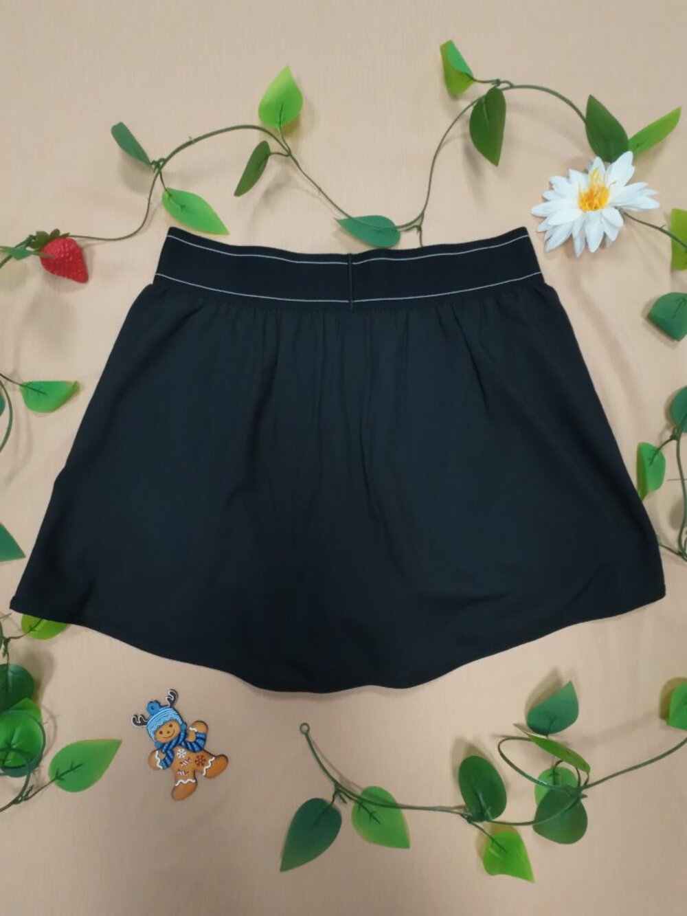 🎭NWT ALO Yoga🌼Black Match Point Tennis Skirt Athletic Fit - Picture 3 of 9